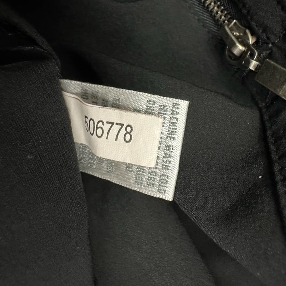 Chicos Lightweight Jacket Womens Size 3 US XL Black Full Zip Pockets Long Sleeve - Picture 7 of 7